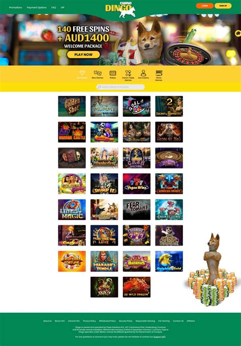 Dingo Casino (2024) Bonuses & Review .